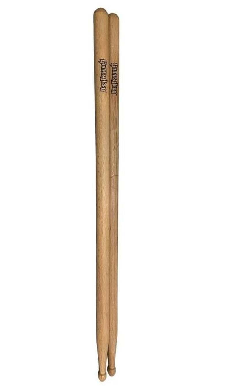 Guitar Hero Official Wooden Drum Sticks Pair